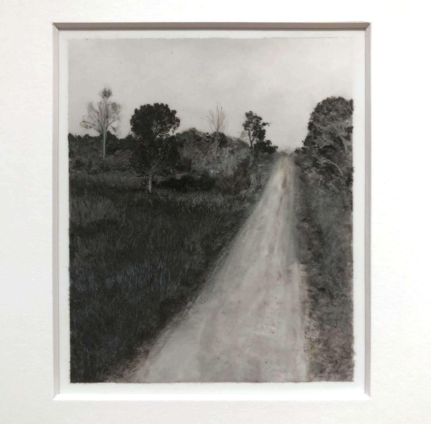 a landscape painting of a road
